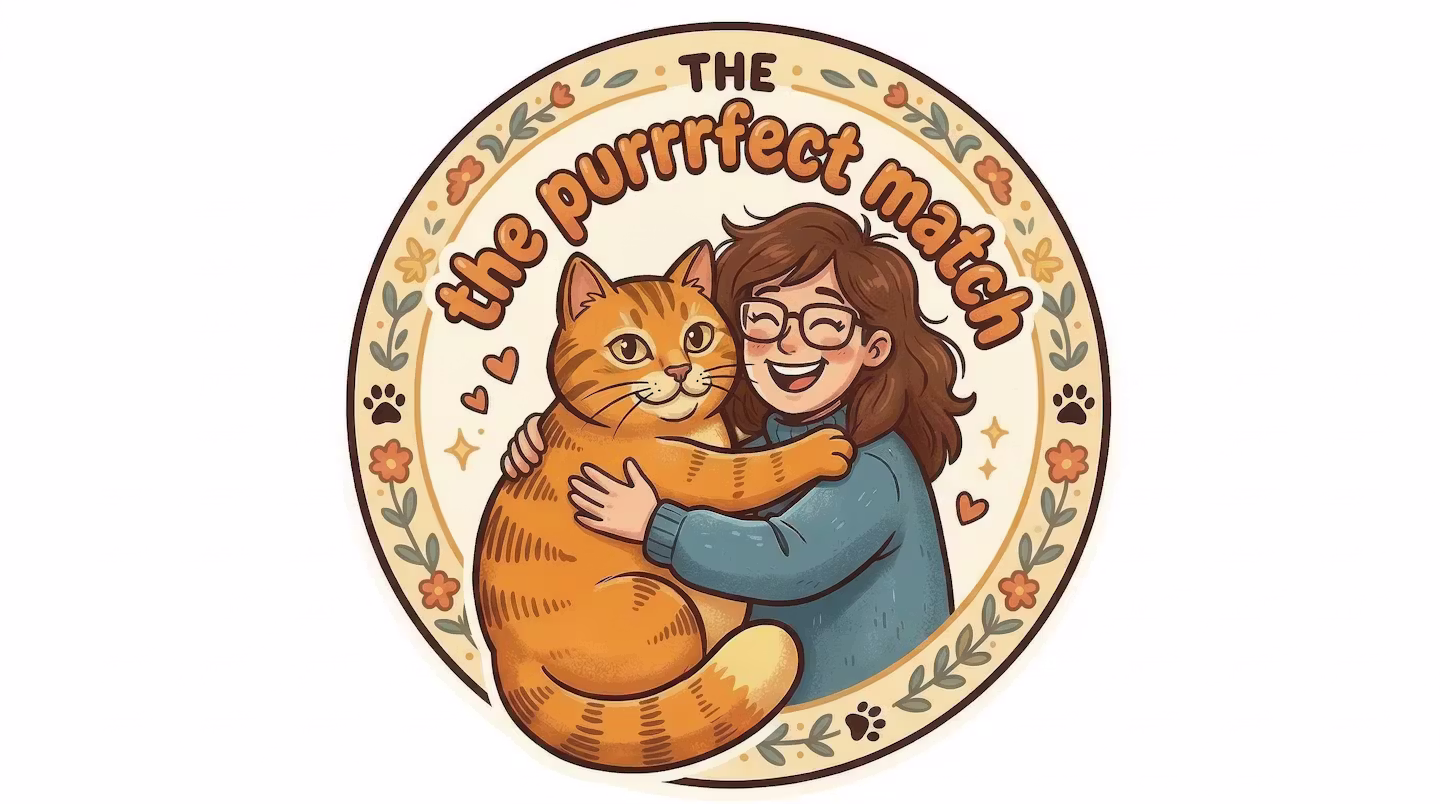 The Purrrfect Match Logo
